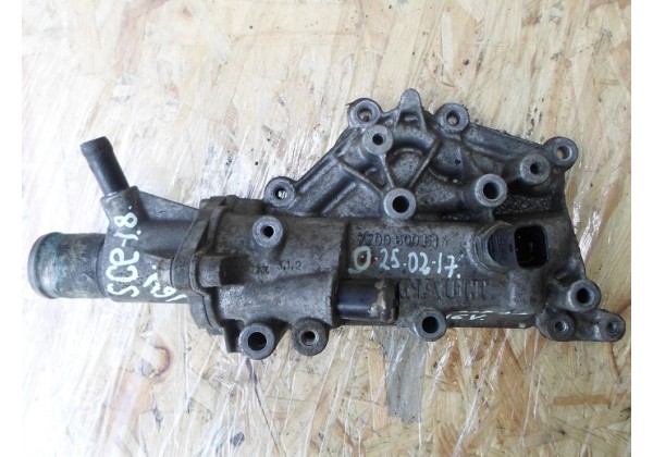 корпус термостата Renault Megane, II, Laguna, II, Espace III, IV, Scenic, II, Clio II, III, Kangoo, Logan, Duster, Trafic II 1.4, 1.6,1.8, 2.0 16V, 7700600514*